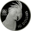 10 Dollars (Palm Cockatoo UNEP)