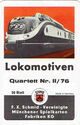 Lokomotiven - Diesel-Triebwagen Deutsche Bundesbahn - 1959