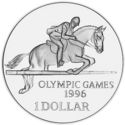 1 Dollar (XXVI Summer Olympics Games 1996 Atlanta)