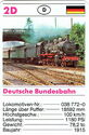 2D - Deutsche Bundesbahn - Lok-Nr. 038 772-0 - Baujahr 1915