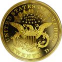 20 Dollars (Liberty Coronet head w/ motto "Twenty D.")