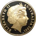 1 Dollar (100th Federation of Australia. Multicolor logo)