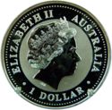 1 Dollar (Kookaburra. U.S. State Quarter - Delaware)