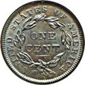 1 Cent (Coronet / large)