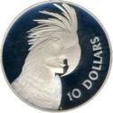 10 Dollars (Palm cockatoo)