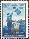 Overprint on Michel nrs 437-442 with Mamaia 1934