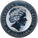 2 Dollars (Kookaburra. USA State Quarters – 1999)