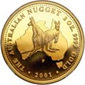 200 Dollars (Two kangaroos on map of Australia)