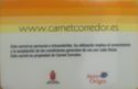Carnet Corredor. Atos Origin