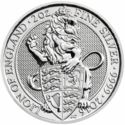 5 Pounds (The Queen's Beasts, Lion of England - Silver)