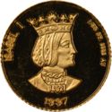50 Cèntims (Queen Isabella I)