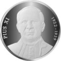 10 Cèntims (259th Pope Pius XI)