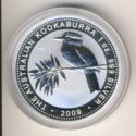 1 Dollar (Kookaburra 20th Anniversary on branch, head left)