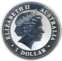 1 Dollar (Kookaburra 20th Anniversary standing right)