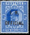 King Edward VII - Overprint - I.R. OFFICIAL