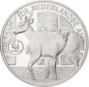 25 Gulden (World Wildlife Fund - White-tailed deer)