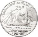 25 Gulden (200th Anniversary of Fort Nassau)