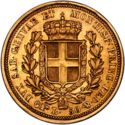 50 Lire (Charles Albert 1831~1849)