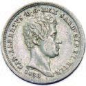 25 Centesimi (Charles Albert 1831~1849)