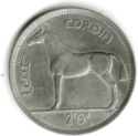 2½ Shillings (leat coróin - Half Crown) - Silver