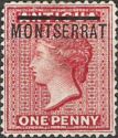 Queen Victoria (1819-1901) - Overprinted