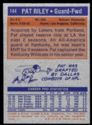 #144 Pat Riley (1972-1973)