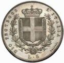 5 Lire (Vittorio Emanuele II Re Eletto)