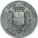 1 Lira (Vittorio Emanuele II Re Eletto)