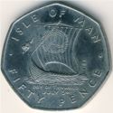 50 Pence (Day of Tynwald - Position B)