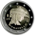 2 Euro (550th Death anniversary of sculptor Donatello)