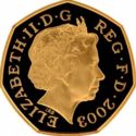 50 Pence (Women's Social and Political Union - Gold edition)