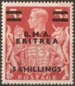 British Stamp Overprinted "B.M.A. Eritrea"