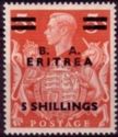 British Stamp Overprinted "B.A. Eritrea"