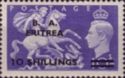 British Stamp Overprinted "B.A. Eritrea"