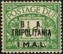 England Stamps Overprint "B.A. Tripolitania"
