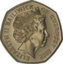 50 Pence (50th Anniversary of the Coronation of Queen Elizabeth II)