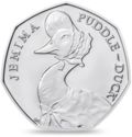 50 Pence (Jemima Puddle - Duck)