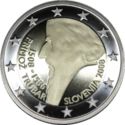 2 Euro (500 Anni. of born of Primoz Trubar)