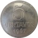 5 Centavos (thick planchet 1.2mm)