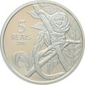 5 Reais (Olympic Games Rio 2016 - Cycling / Golden Lion Tamarin)