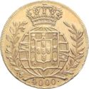 4,000 Réis (6-petal flower on either side of date)