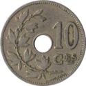 10 Centimes (French legend - small year)