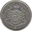 20 Francs (4 Belgas - French legend)