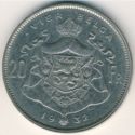 20 Francs (Flemish legend)