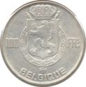 100 Francs (French legend - Coin alignment)