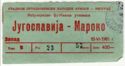 Yugoslavia Vs. Morocco