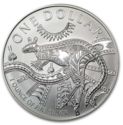 1 Dollar (Aboriginal-style kangaroo design)