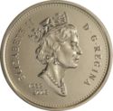 25 Cents (Golden Jubilee Queen Elizabeth - Silver edition)