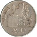 20 Francs (French legend - coin alignment)
