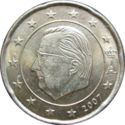 20 Euro Cent (Albert II - 2nd map - 1st type - 1st portrait)
